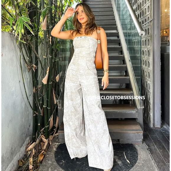ZARA BLOGGER FAVE!!! Full Length Jumpsuit NWT - Picture 1 of 16